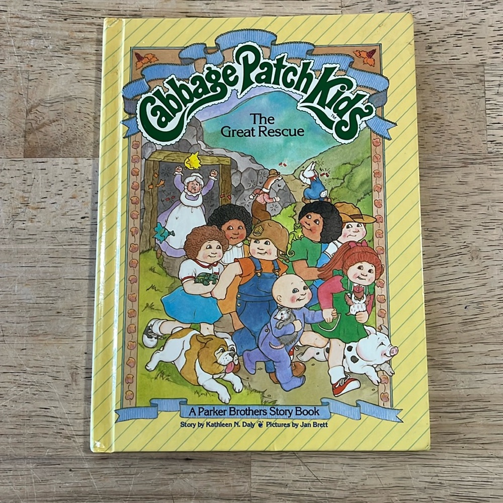 Cabbage Patch Kids The Great Rescue A Parker Brothers Story Book